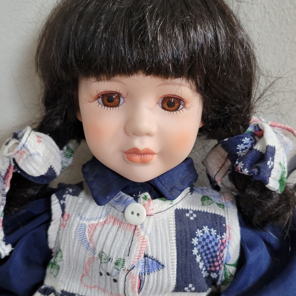 Vintage porcelain doll